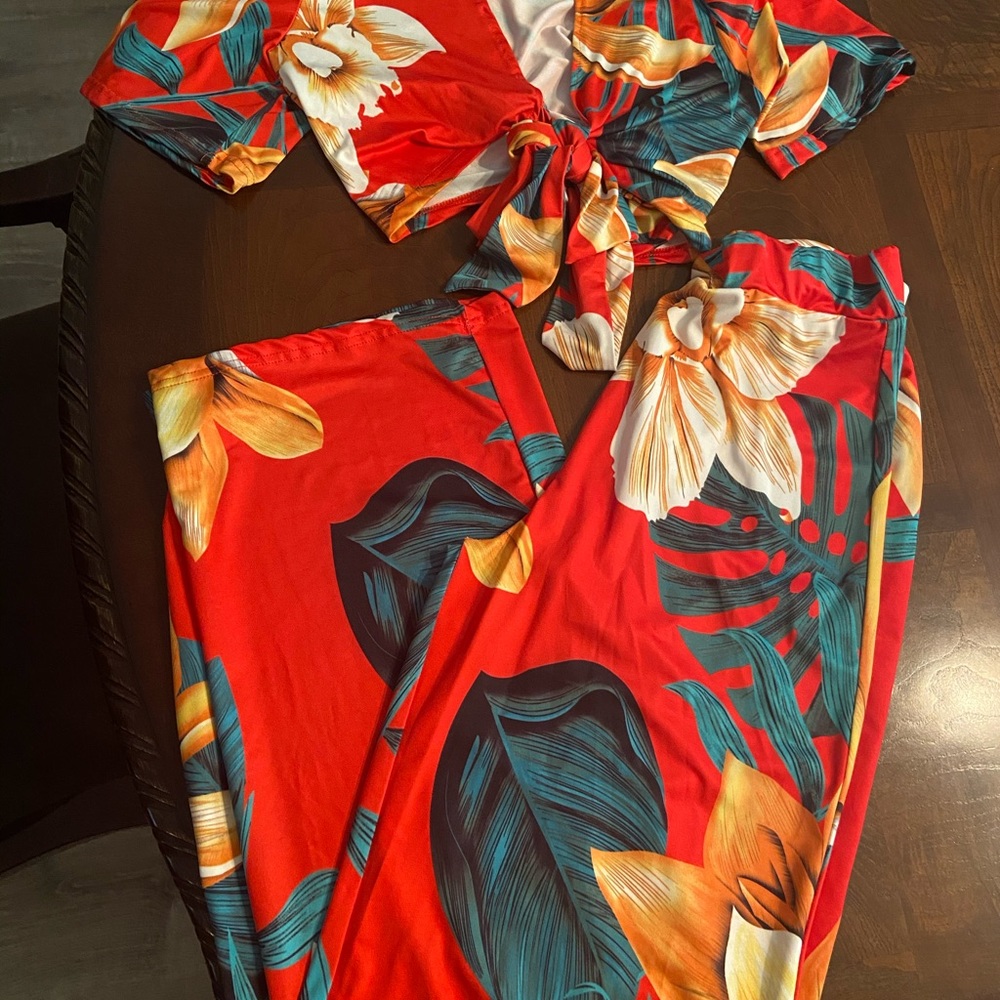 2 pc pants set